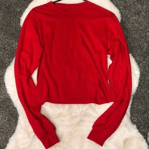 Crop top long sleeve